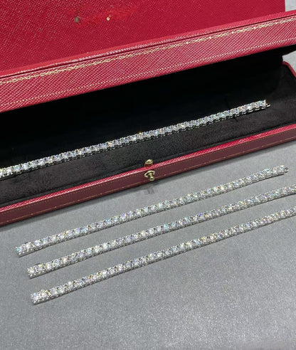[Ornora Jewelry]TENNIS BRACELET WITH FULL DIAMOND SETTING