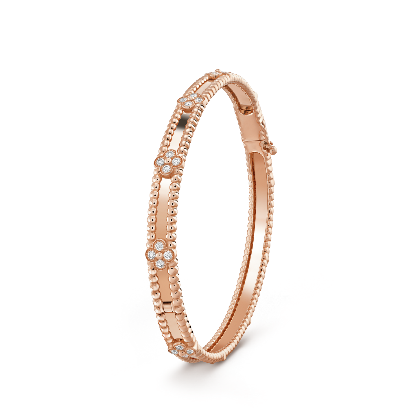 [Ornora Jewelry]CLOVER BRACELET 4MM DIAMONDS