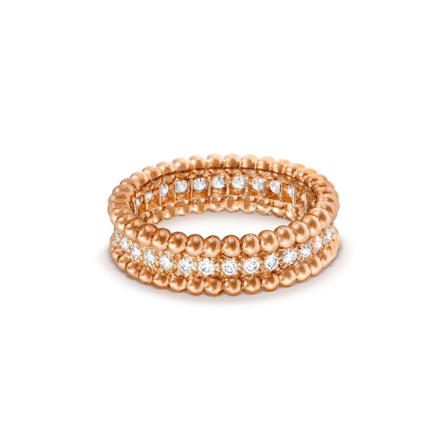 [Ornora Jewelry]PERLEE DIAMOND ROSE GOLD RING