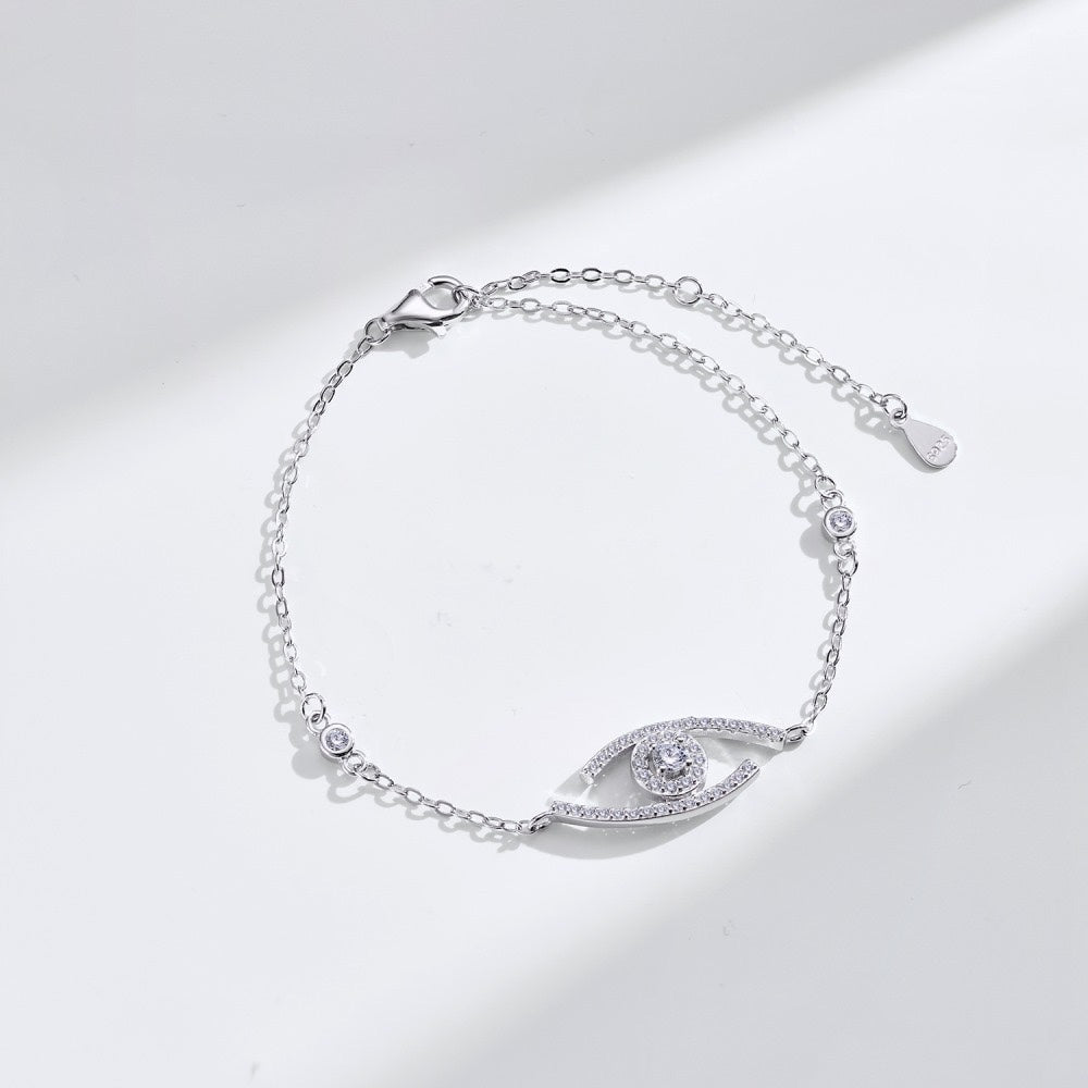 [Ornora Jewelry]Lucky Eye Pave-Set Diamond Bracelet