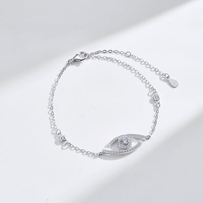 [Ornora Jewelry]Lucky Eye Pave-Set Diamond Bracelet