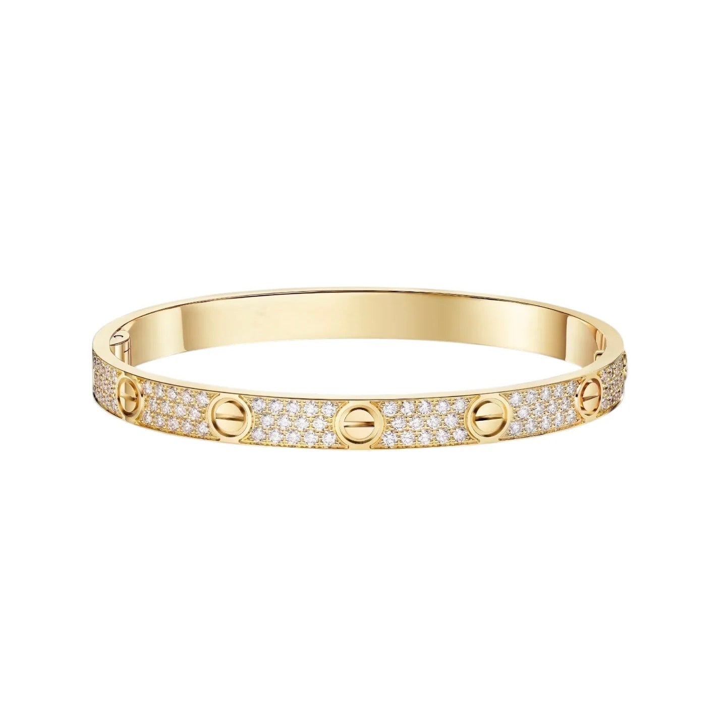 [Ornora Jewelry]LOVE BRACELET 6.1MM DIAMOND-PAVED