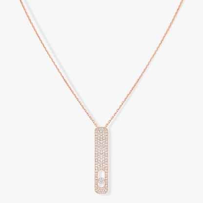 [Ornora Jewelry]MY FIRST DIAMOND PAVED NECKLACE