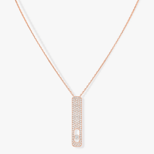 [Ornora Jewelry]MY FIRST DIAMOND PAVED NECKLACE