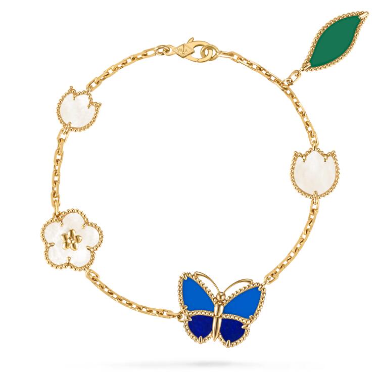 [Ornora Jewelry]2026 NEW SPRING LUCKY 5 MOTIF BRACELET