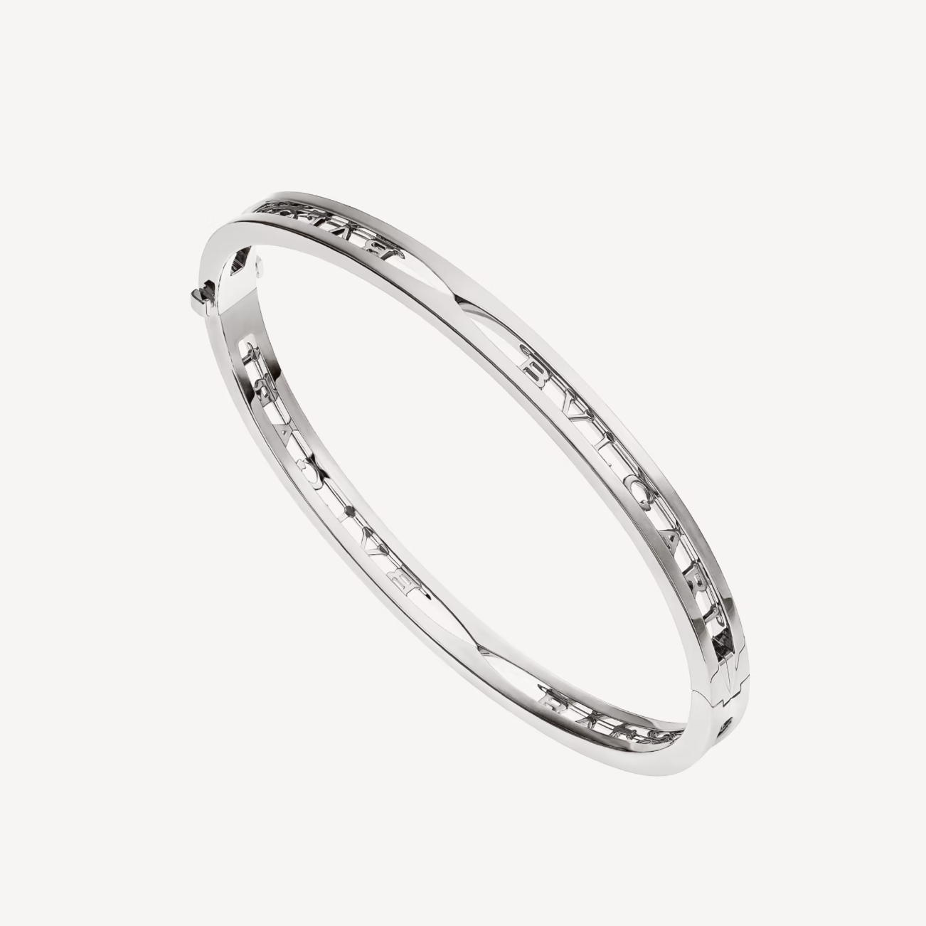 [Ornora Jewelry]ZERO 1 SPIRAL LOGO SILVER BRACELET