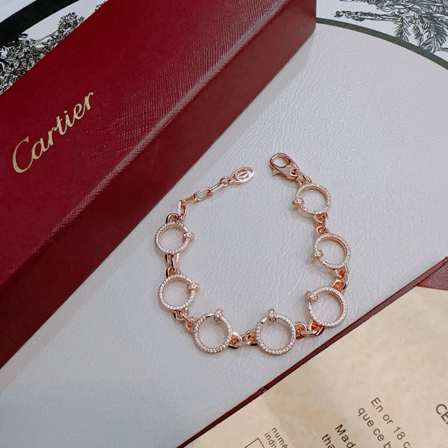[Ornora Jewelry Jewelry] LOVE&JUSTE BRACELET DIAMONDS