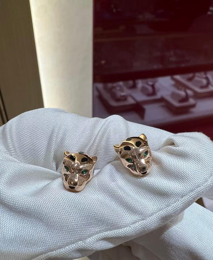 [Ornora Jewelry]CHRRTAH-PRINT STUD EARRINGS, THREE COLORS
