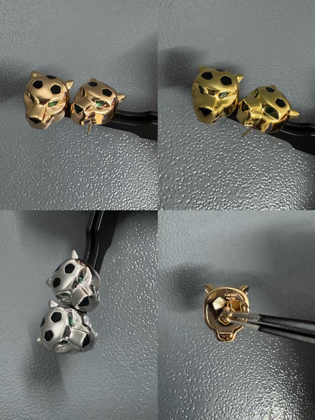 [Ornora Jewelry]CHRRTAH-PRINT STUD EARRINGS, THREE COLORS