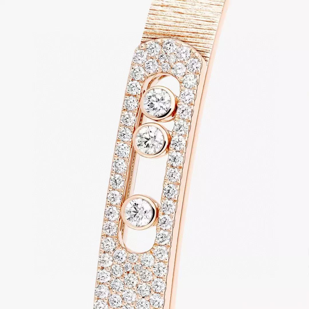 [Ornora Jewelry]2026 BRAND-NEW FROSTED BRACELET WITH DIAMONDS THREE COLORS