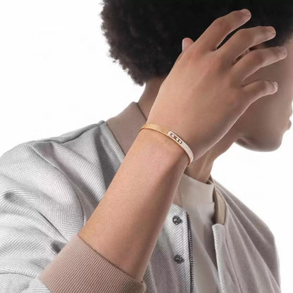 [Ornora Jewelry]2026 BRAND-NEW FROSTED BRACELET WITH DIAMONDS THREE COLORS
