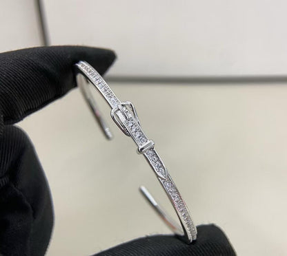 [Ornora Jewelry]DIAMOND-ENCRUSTED BRACELET THREE COLORS