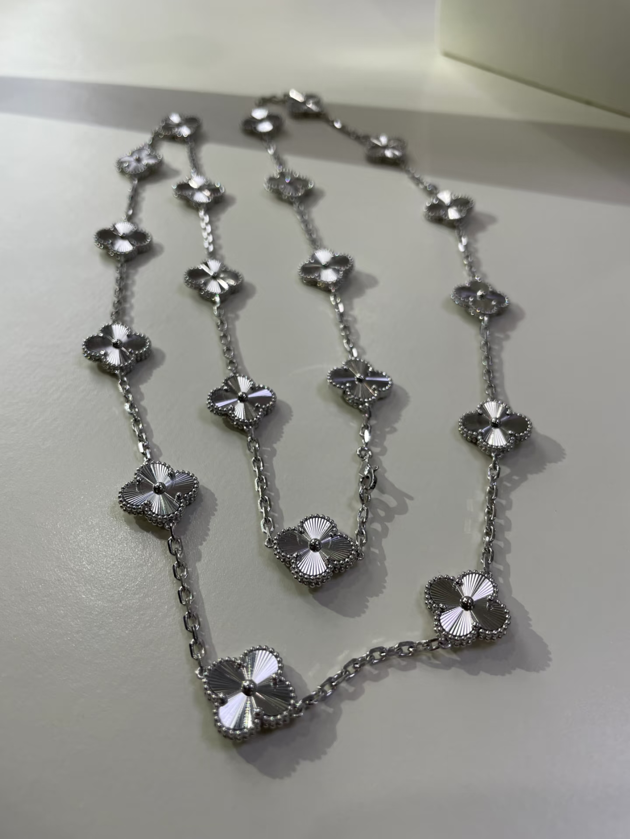 [Ornora Jewelry]CLOVER 20 MOTIFS SILVER LASER