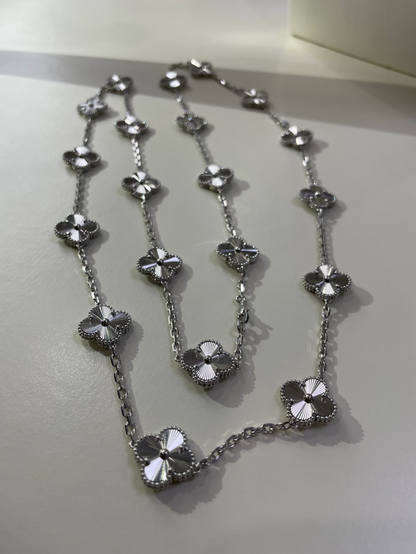[Ornora Jewelry]CLOVER 20 MOTIFS SILVER LASER