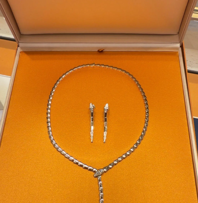 [Ornora Jewelry]NEW！SERPENT DIAMOND NECKLACE