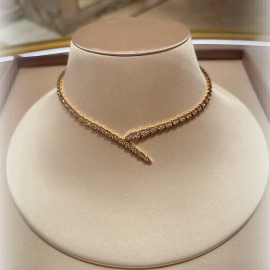 [Ornora Jewelry]NEW！SERPENT DIAMOND NECKLACE