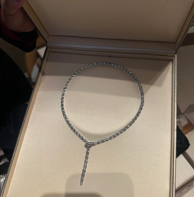 [Ornora Jewelry]NEW！SERPENT DIAMOND NECKLACE