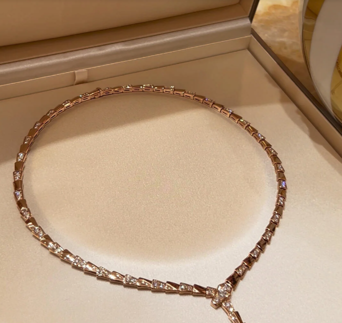 [Ornora Jewelry]NEW！SERPENT DIAMOND NECKLACE