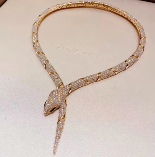 [Ornora Jewelry]HAUTE COUTURE GOLD SERPENTI NECKLACE