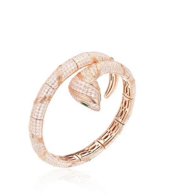[Ornora Jewelry]HAUTE COUTURE GOLD SERPENTI BRACELET
