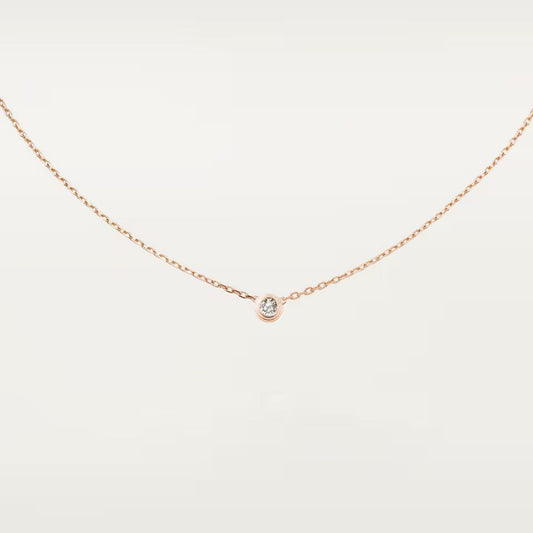 [Ornora Jewelry]DAMOUR DIAMOND NECKLACE