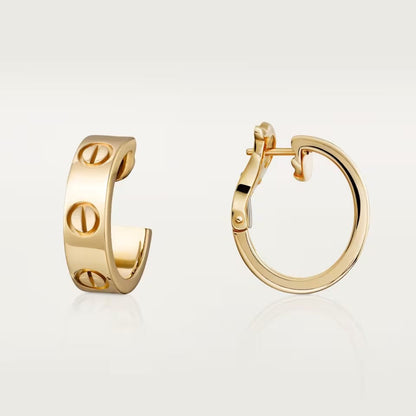 [Ornora Jewelry]LOVE 5.5MM EARRINGS