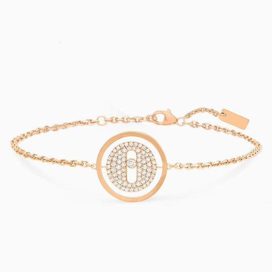 [Ornora Jewelry]LUCKY MOVE DIAMOND PAVED BRACELET