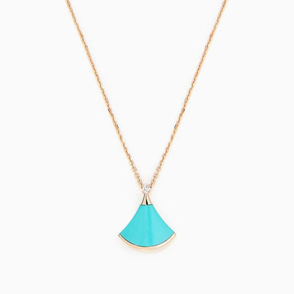 [Ornora Jewelry]DREAM NECKLACE TURQUOISE PINK GOLD