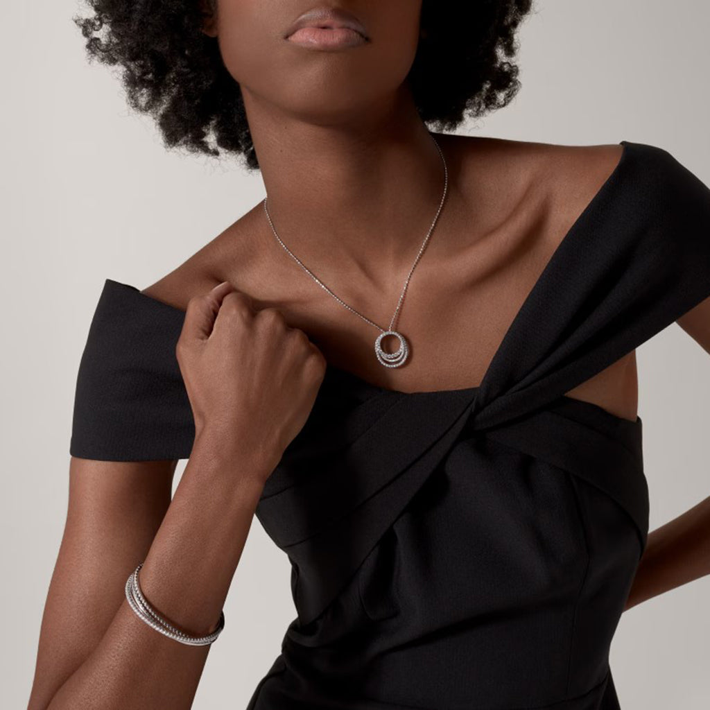 [Ornora Jewelry]ETINCELLE  FULL DIAMOND NECKLACE