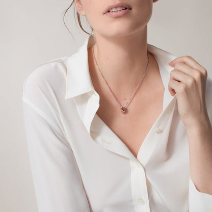 [Ornora Jewelry]LOVE 6 DIAMOND PENDANT NECKLACE