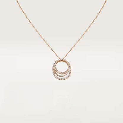 [Ornora Jewelry]ETINCELLE  FULL DIAMOND NECKLACE