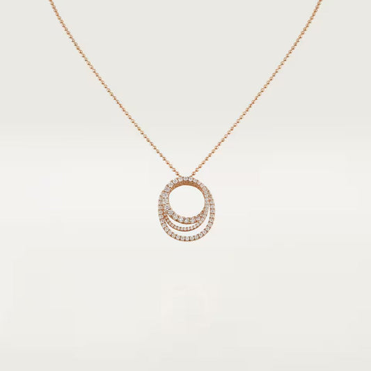 [Ornora Jewelry]ETINCELLE  FULL DIAMOND NECKLACE
