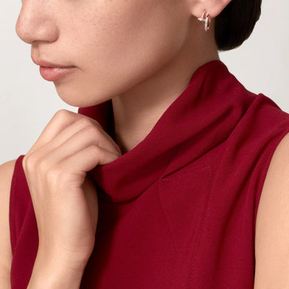 [Ornora Jewelry]JUSTE FULL DIAMOND SMALL EARRINGS