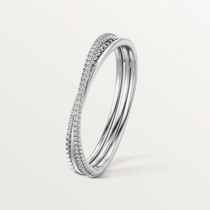 [Ornora Jewelry]ETINCELLE HALF-PAVED DIAMOND BRACELET