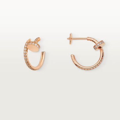 [Ornora Jewelry]JUSTE FULL DIAMOND SMALL EARRINGS