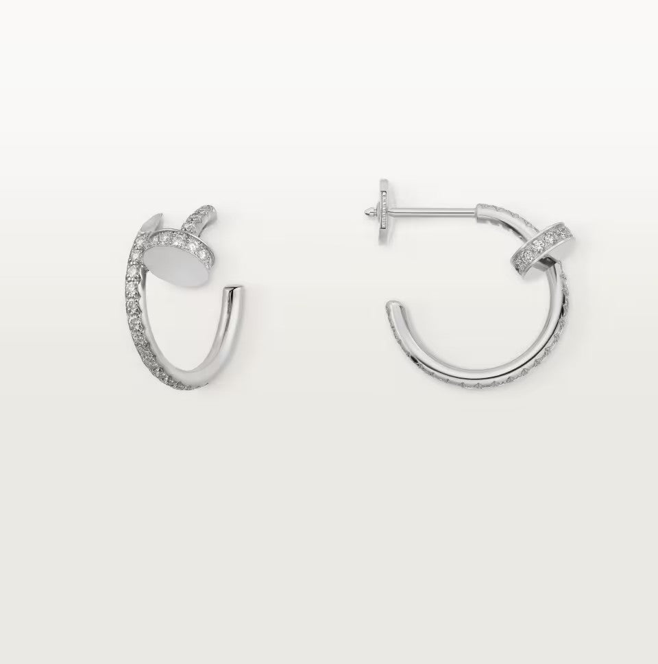 [Ornora Jewelry]JUSTE FULL DIAMOND SMALL EARRINGS