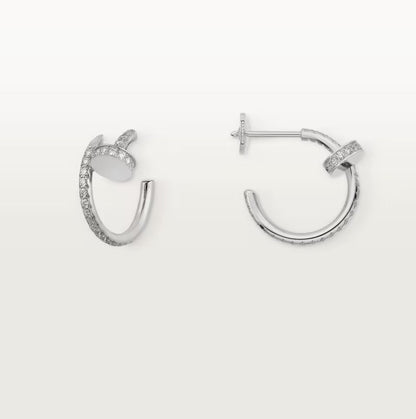 [Ornora Jewelry]JUSTE FULL DIAMOND SMALL EARRINGS