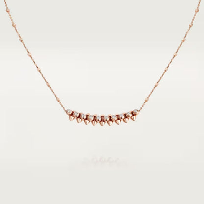 [Ornora Jewelry]CLASH  MEDIUM DIAMOND NECKLACE
