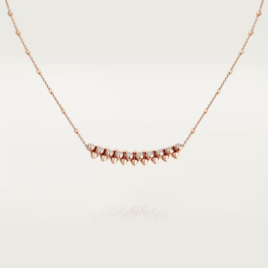 [Ornora Jewelry]CLASH  MEDIUM DIAMOND NECKLACE