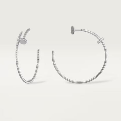 [Ornora Jewelry]JUSTE FULL DIAMOND LARGE EARRINGS