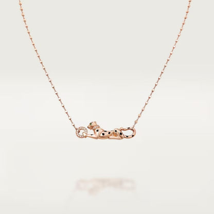 [Ornora Jewelry]PANTHERE FULL DIAMOND NECKLACE