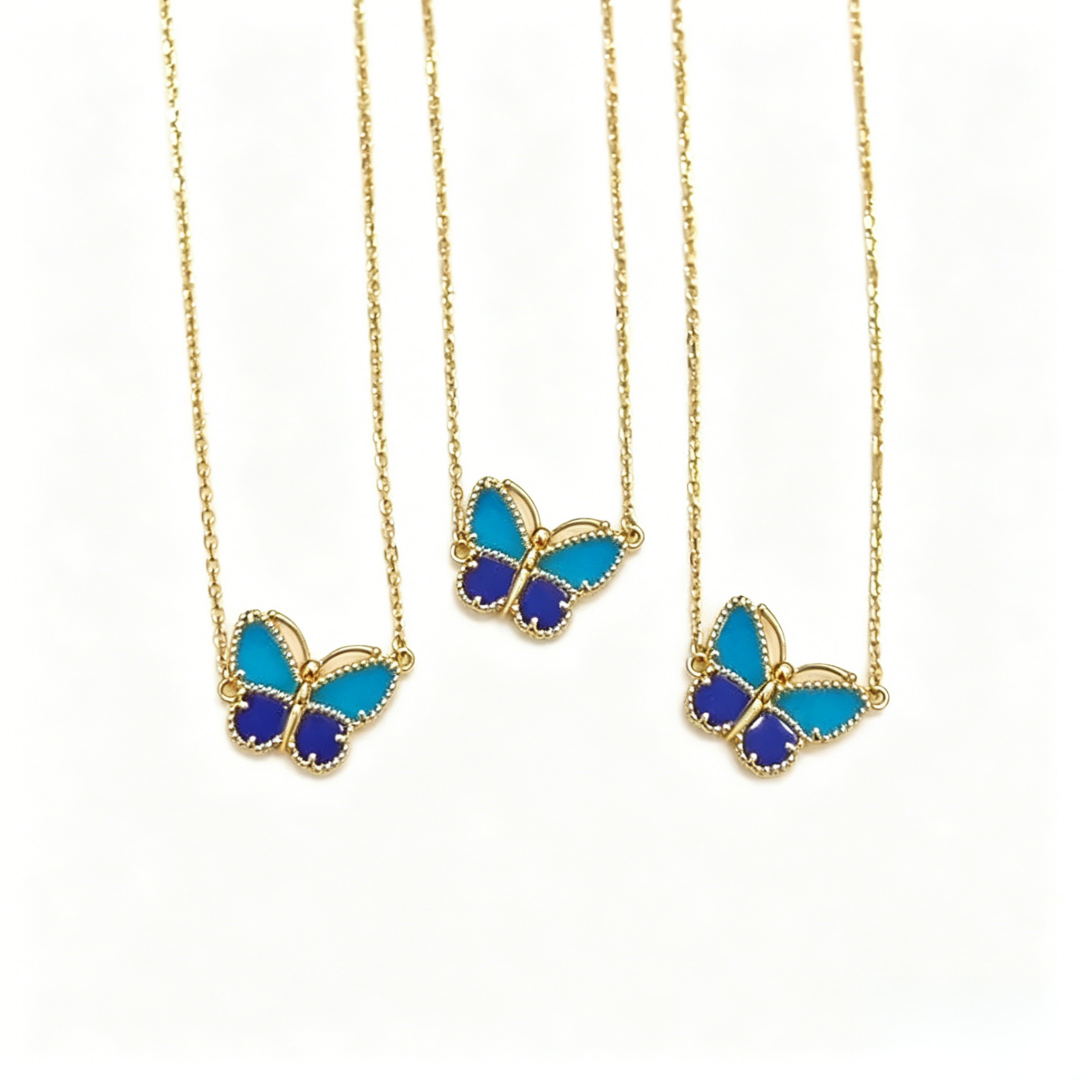 [Ornora Jewelry] 2026 NEW LUCKY BUTTERFLY 1 MOTIFS NECKLACE