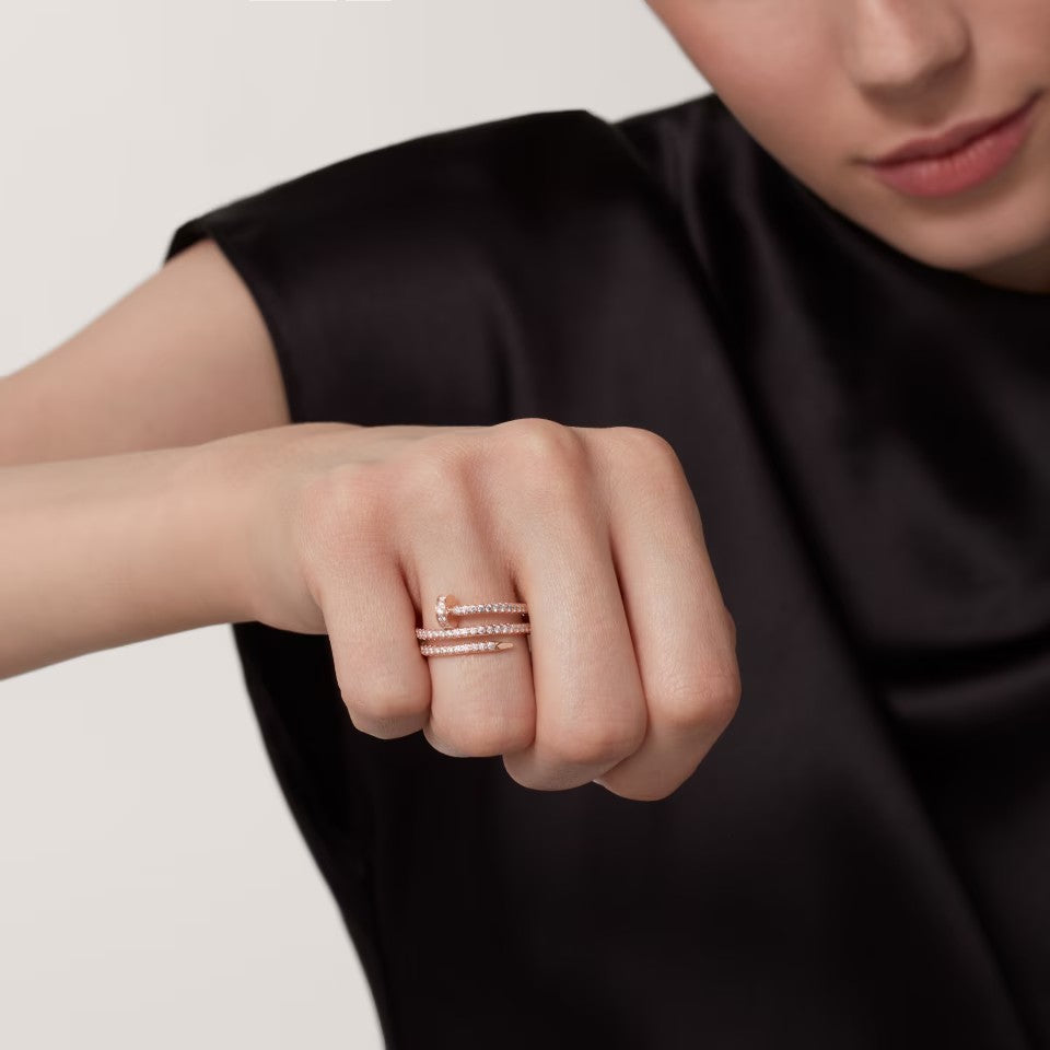 [Ornora Jewelry]JUSTE RING 4.8MM FULL DIAMOND
