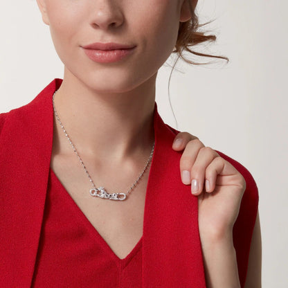 [Ornora Jewelry]PANTHERE PAVED DIAMOND NECKLACE