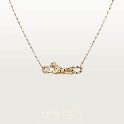 [Ornora Jewelry]PANTHERE FULL DIAMOND NECKLACE