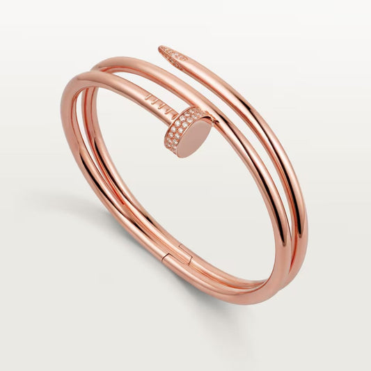 [Ornora Jewelry]JUSTE BRACELET 3.5MM DOUBLE ROW DIAMOND