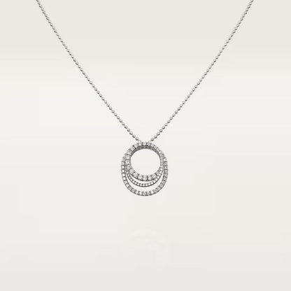 [Ornora Jewelry]ETINCELLE  FULL DIAMOND NECKLACE