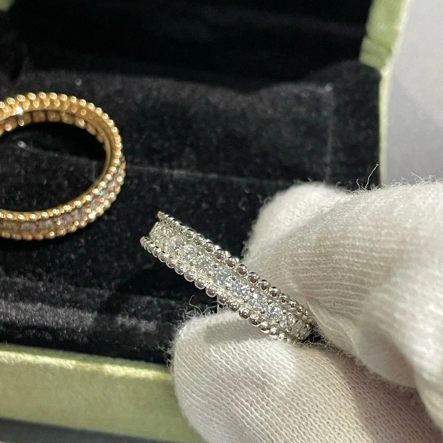 [Ornora Jewelry]PERLEE DIAMOND SILVER RING