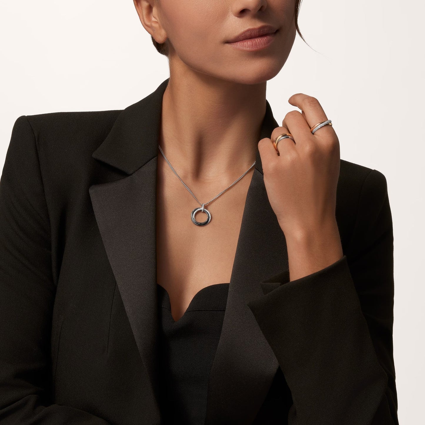 [Ornora Jewelry]TRINITY CERAMIC NECKLACE