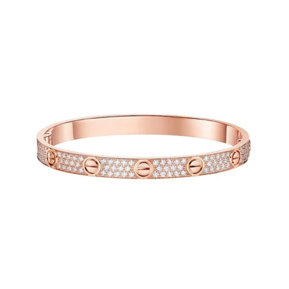 [Ornora Jewelry]LOVE BRACELET 6.1MM DIAMOND-PAVED